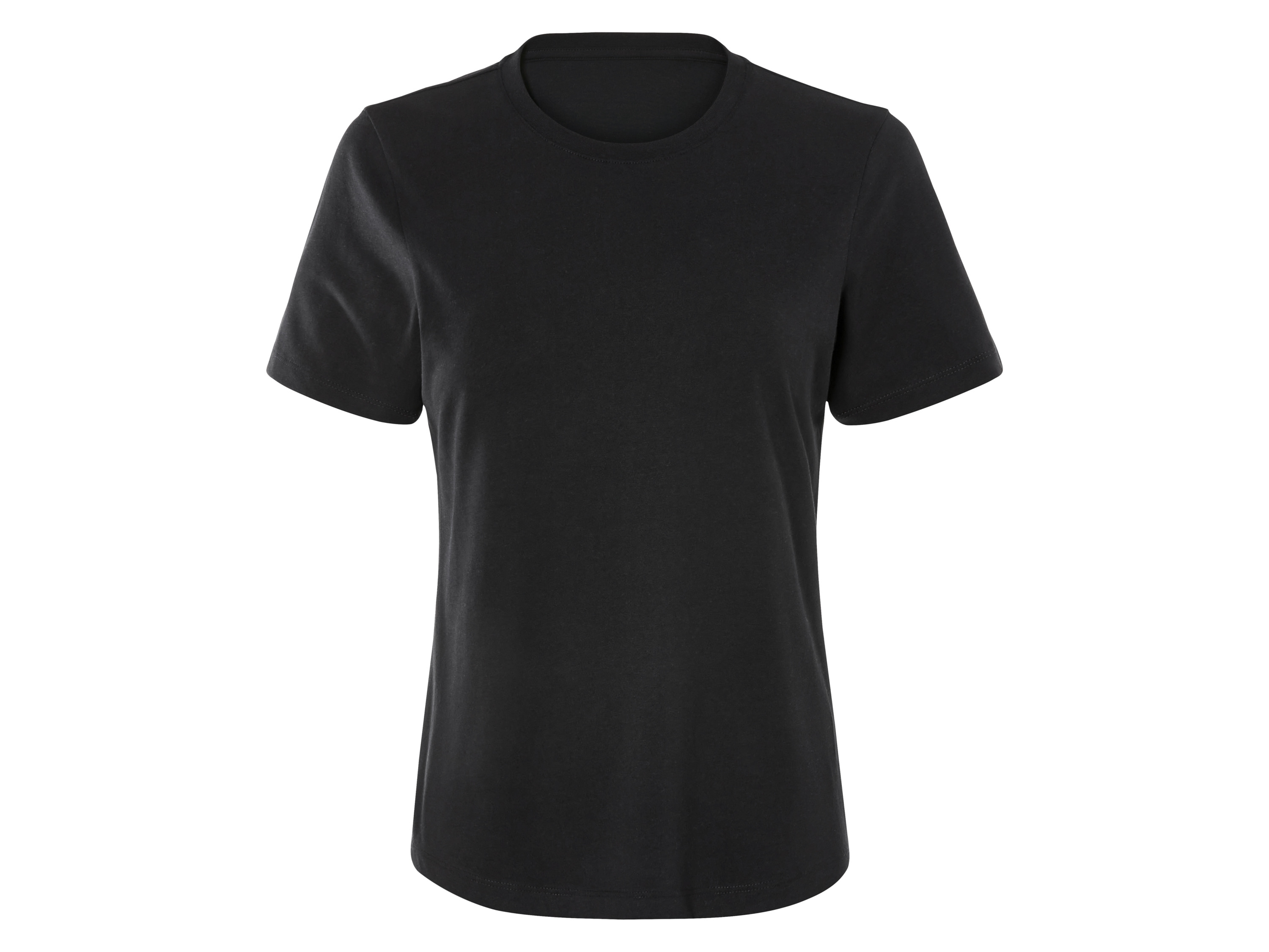 esmara® Damen T-Shirt (Schwarz, XS(32/34)) | 04052916240649