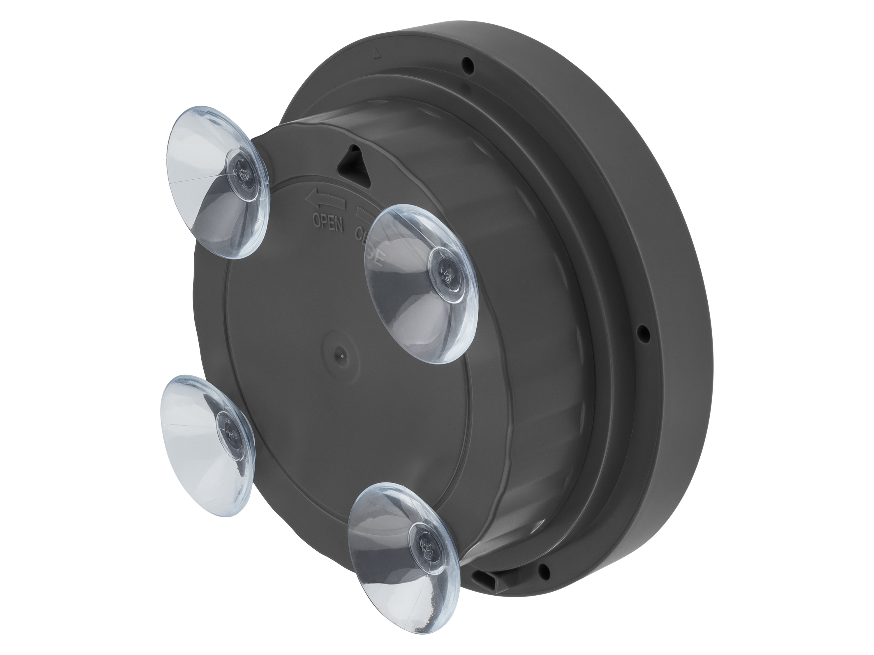 Thumbnail - AURIOL® Funk-Badezimmeruhr, mit 4 rückseitigen Saugnäpfen  (Grau)