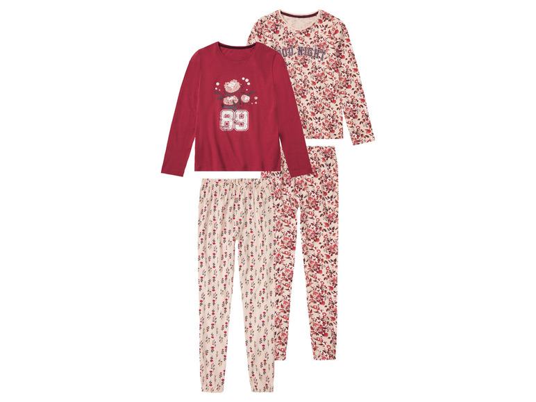 Gehe zu Vollbildansicht: pepperts!® Kinder Pyjama, 2 Stück, aus reiner Bio-Baumwolle - Bild 2