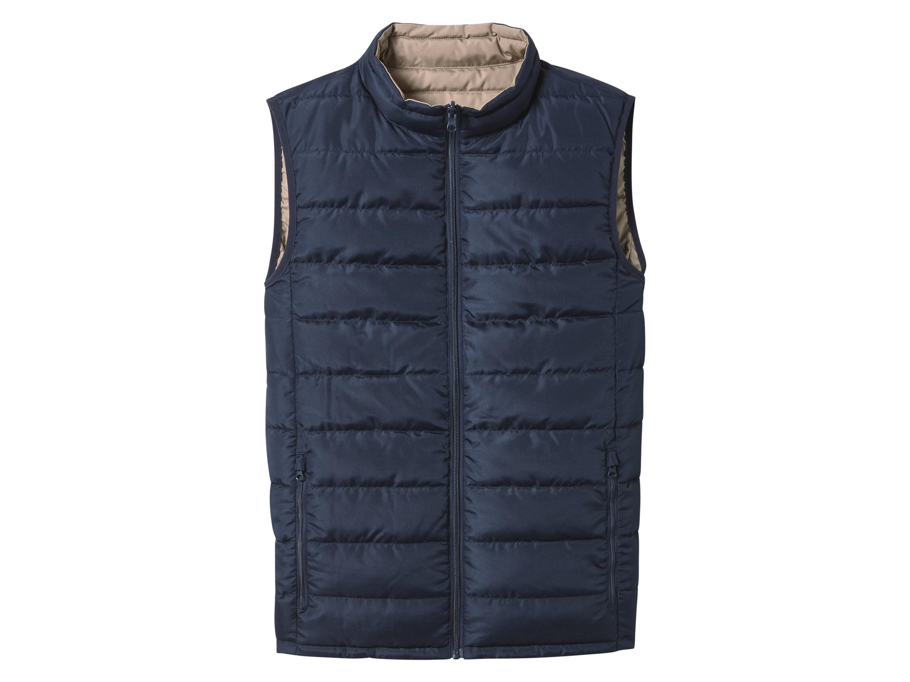 ESMARA MEN Herren Wendeweste (navy/beige, M(48/50))
