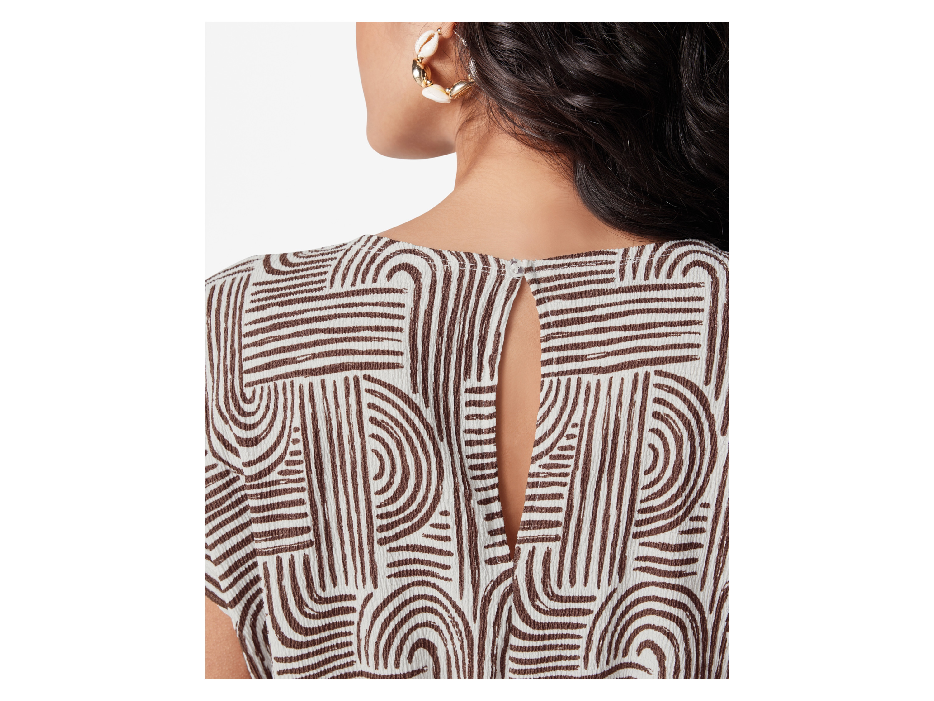 Thumbnail - esmara® Damen Jumpsuit (braun/Muster, XS(32/34))