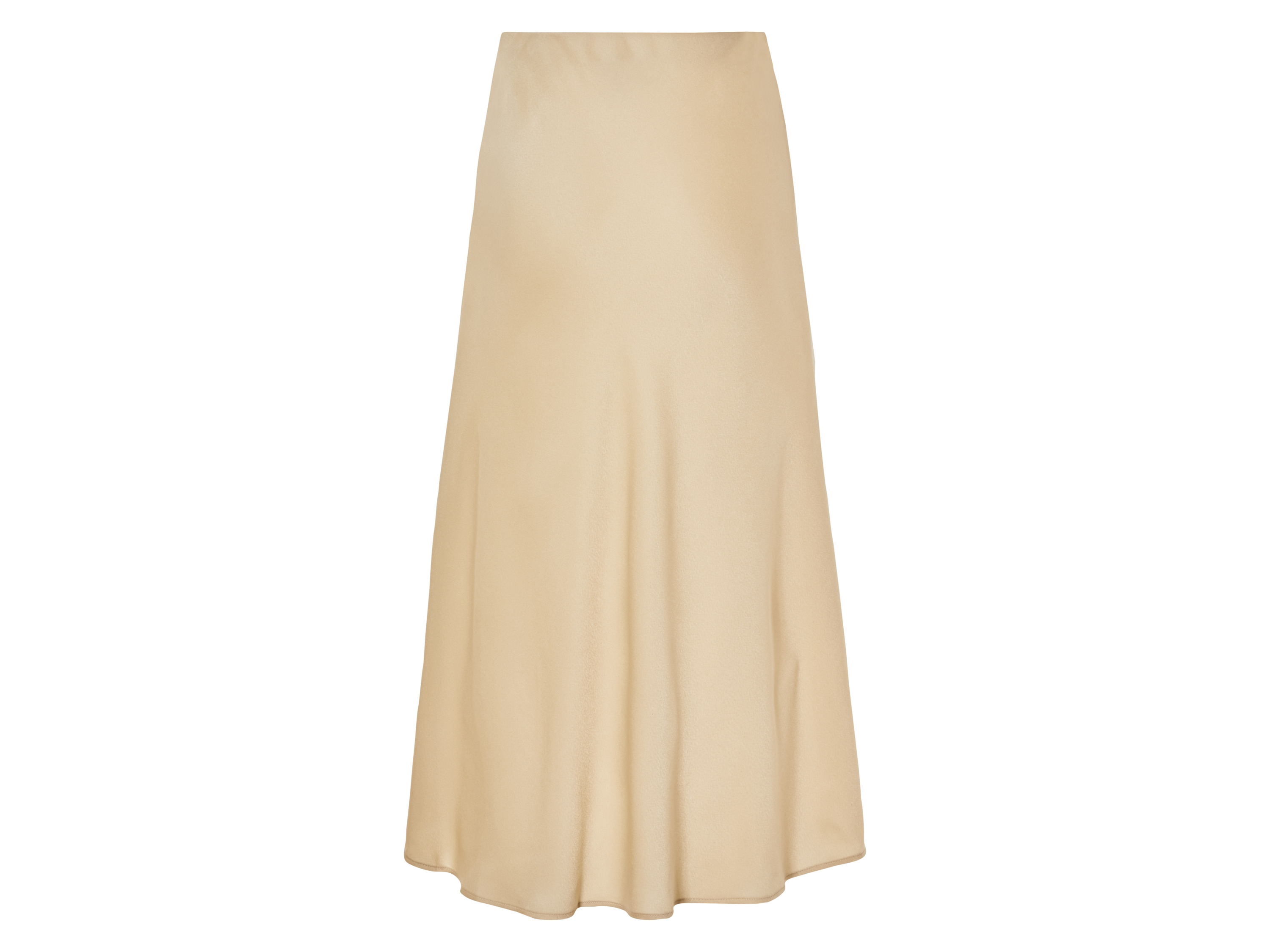 Thumbnail - esmara® Damen Rock Satin Midi (Beige, 34)