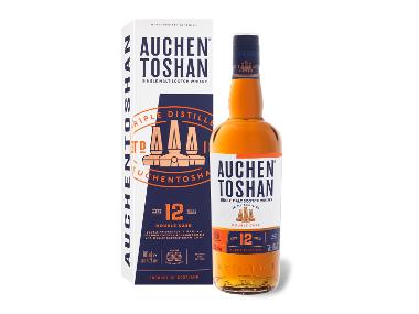 AUCHENTOSHAN Lowland Single Malt Scotch Whisky 12 Jahre mit Geschenkbox 40% Vol
