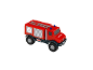 KLEIN Mercedes-Benz Unimog Spielzeug-Feuerwehrauto.