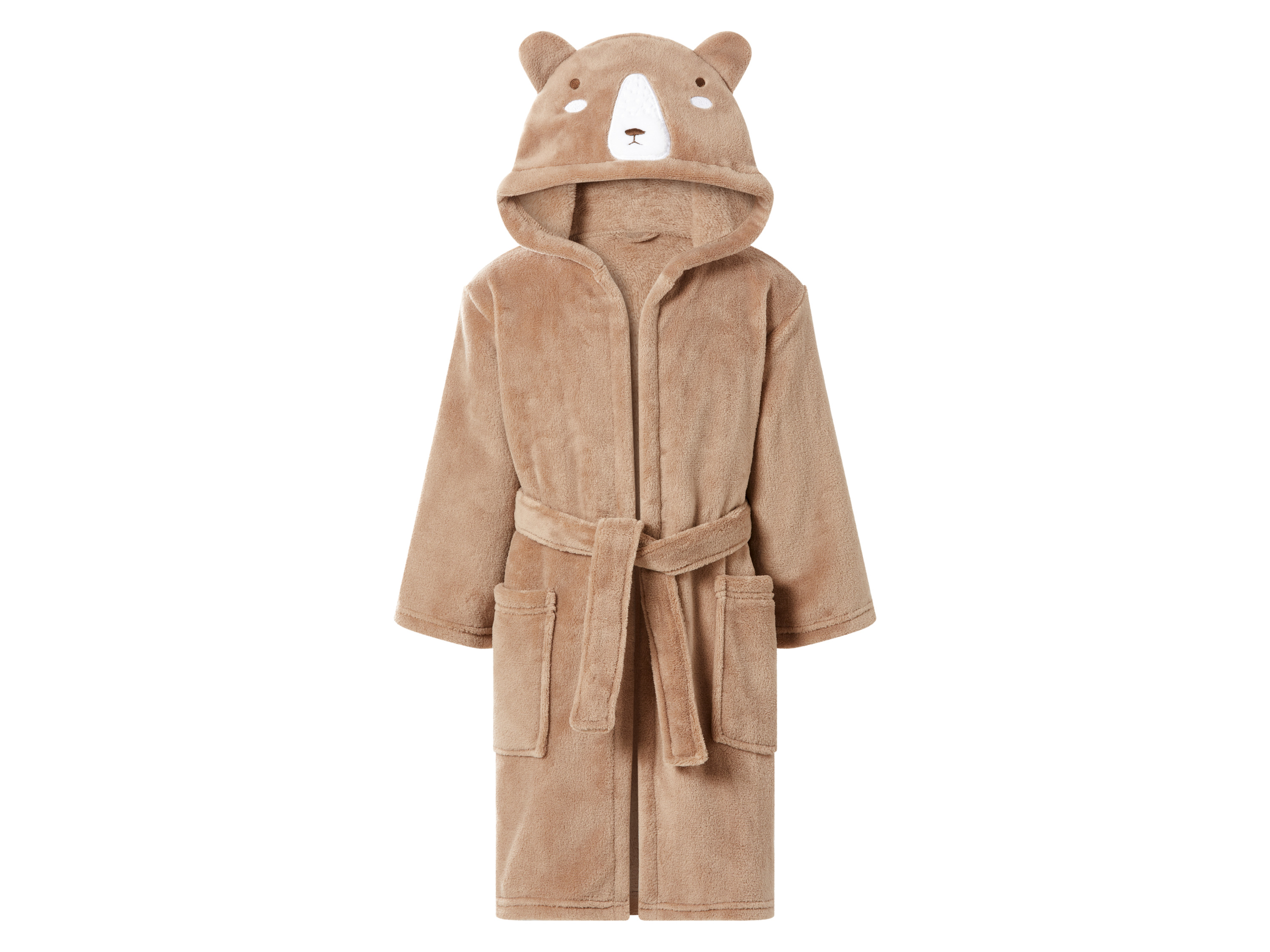 LUPILU® Kinder Bademantel (Braun, 110/116)""