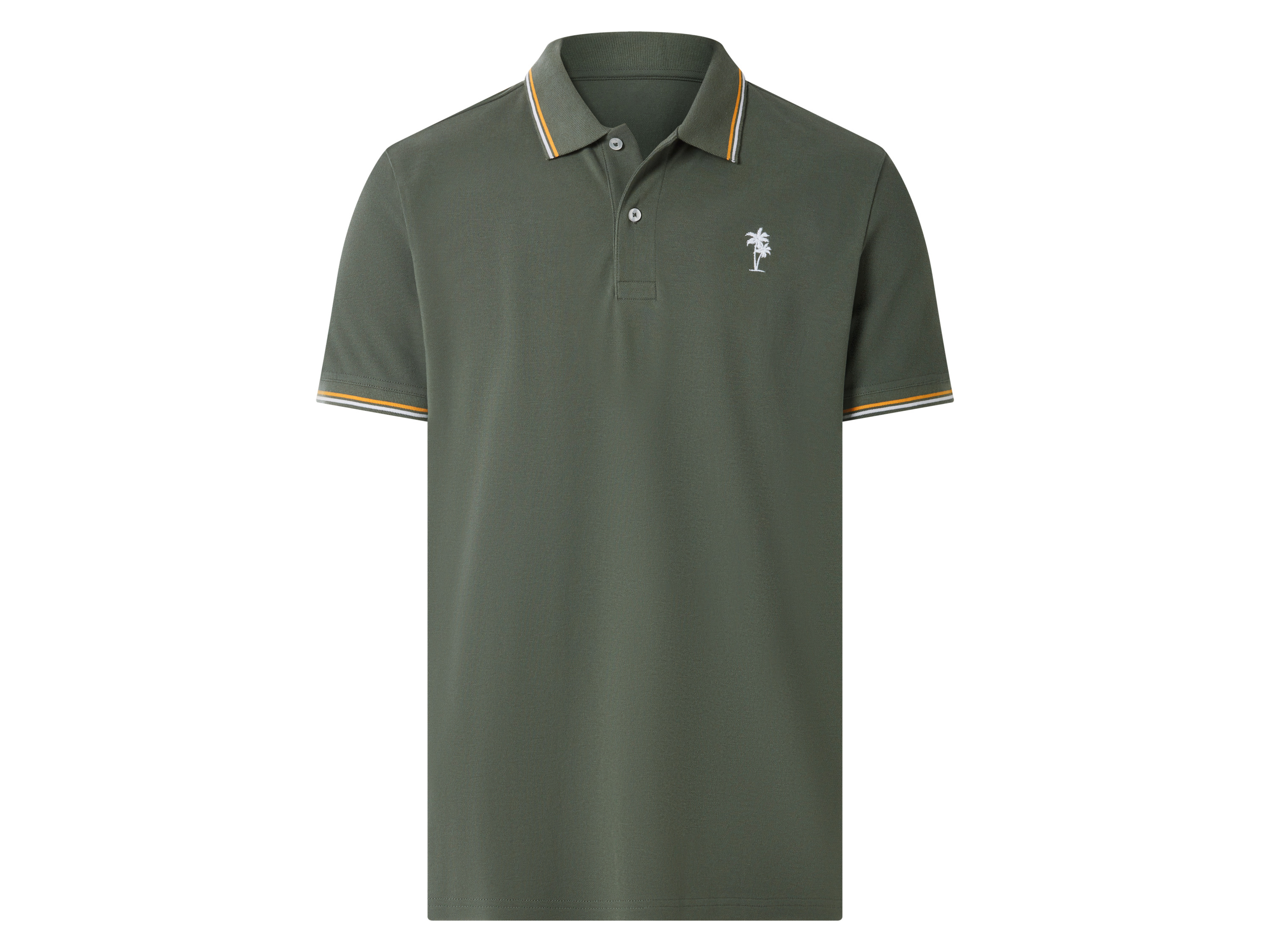 ESMARA MEN Herren Piqué Poloshirt (Grün, M (48/50)) - Farbe: gruen