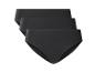 Dreierpack schwarze, nahtlose Damenunterhosen