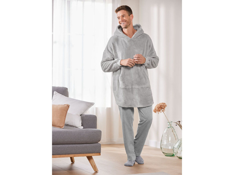 Gehe zu Vollbildansicht: Pullover im Oversize-Look, weiche und wärmende Plüsch-Qualität - Bild 13