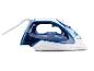 SilverCrest Bügeleisen, blau-weiß, mit Keramiksohle.