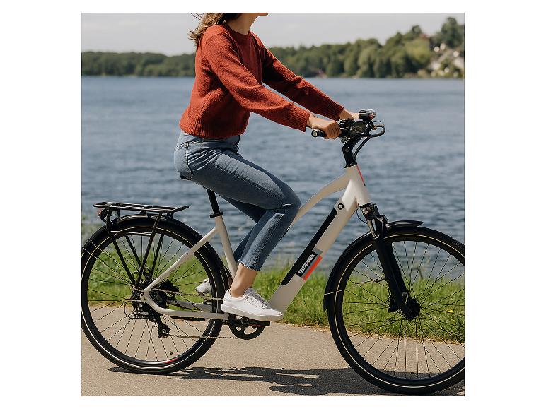 fischer e bike trekking mittelmotor E-Bike VIATOR 4.2i Active Elektrofahrrad für Damen und Herren, RH 45, 80 Nm, 36 V Akku Elektronik & Foto Typ:E-Bike 45 km/h Befestigungs-Kit (2 x Spanngurt + 4 x Ringschrauben):Ohne Befestigungs-Kit City Bike Women 26