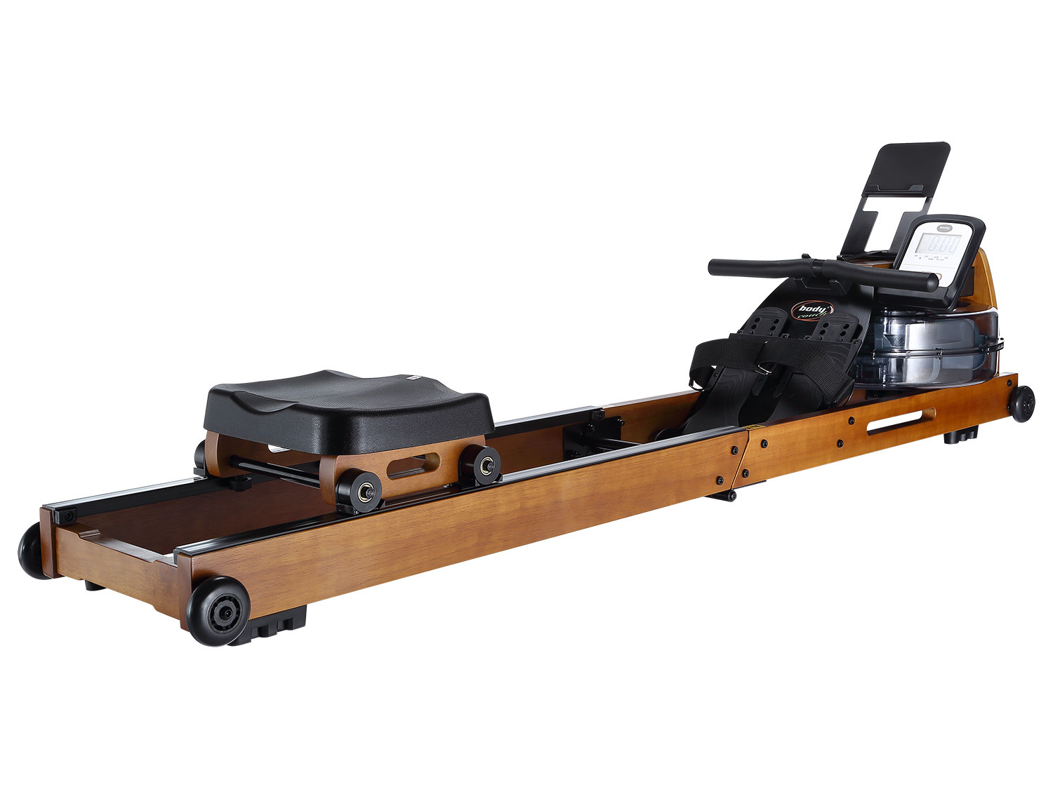 body coach Wasserrudergerät »Wood Rower Compact« | LIDL