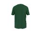 Dunkelgrünes Herren-T-Shirt mit kurzen Ärmeln, Rückansicht