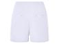 Weiße Shorts, Rückansicht.