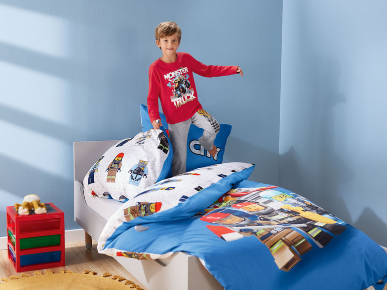 Gehe zu Vollbildansicht: LEGO Ninjago / City Kinder Bettwäsche, 135 x 200 cm - Bild 5