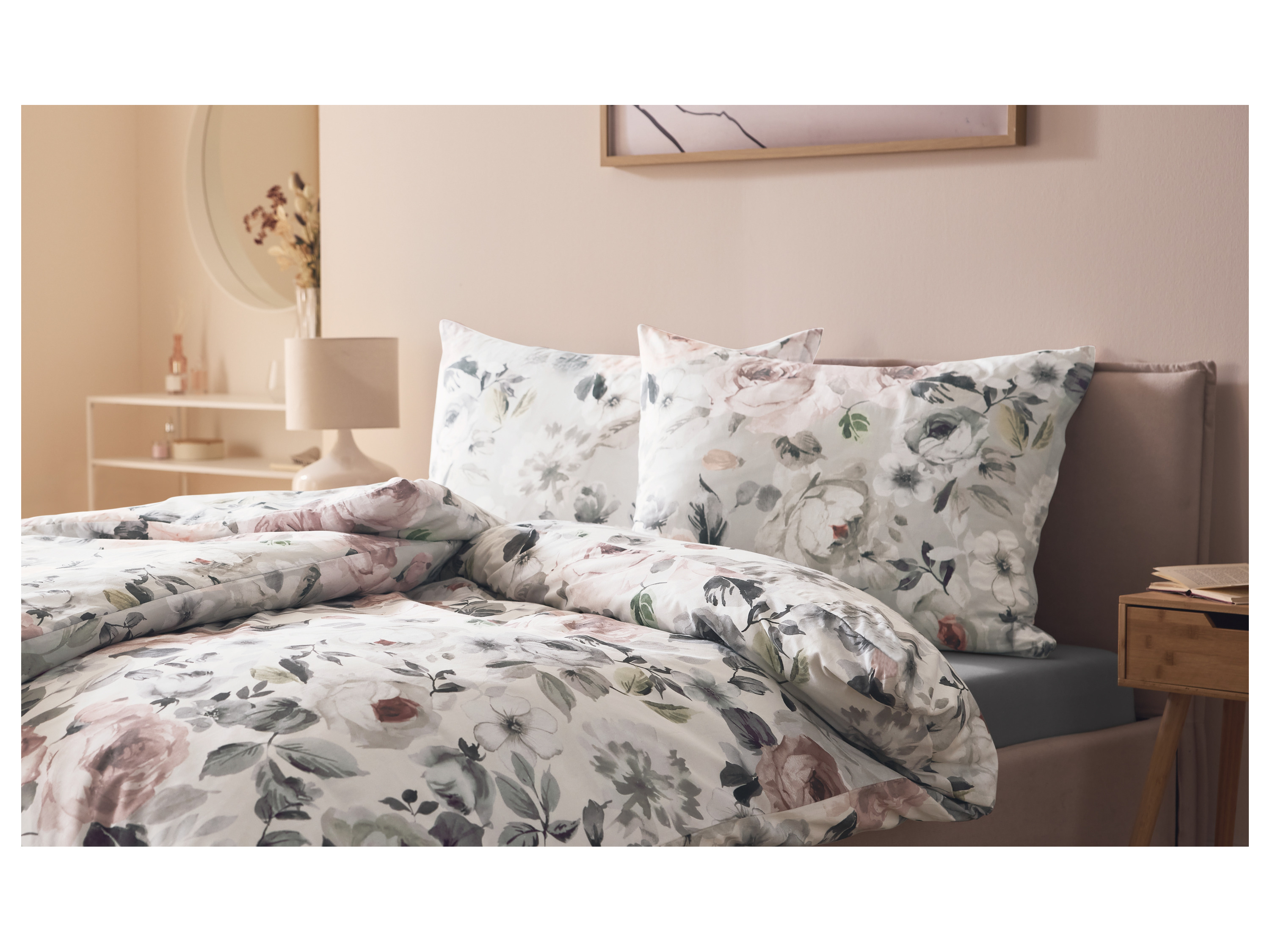 LIVARNO® Jersey-Spannbettlaken, 140-160 x 200 cm (Anthrazit) – Bild 3 von 3