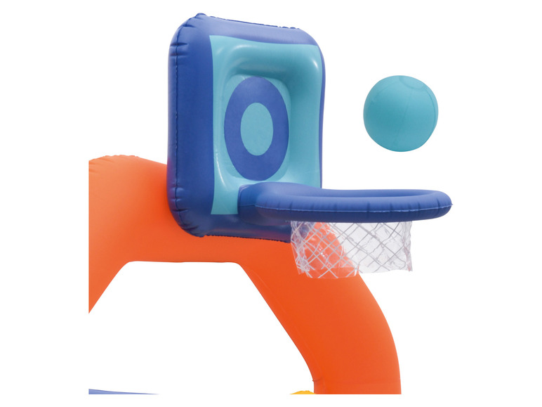 Gehe zu Vollbildansicht: Playtive Hüpfburg, 14-teilig, mit Basketballkorb und Wurfspiel - Bild 4