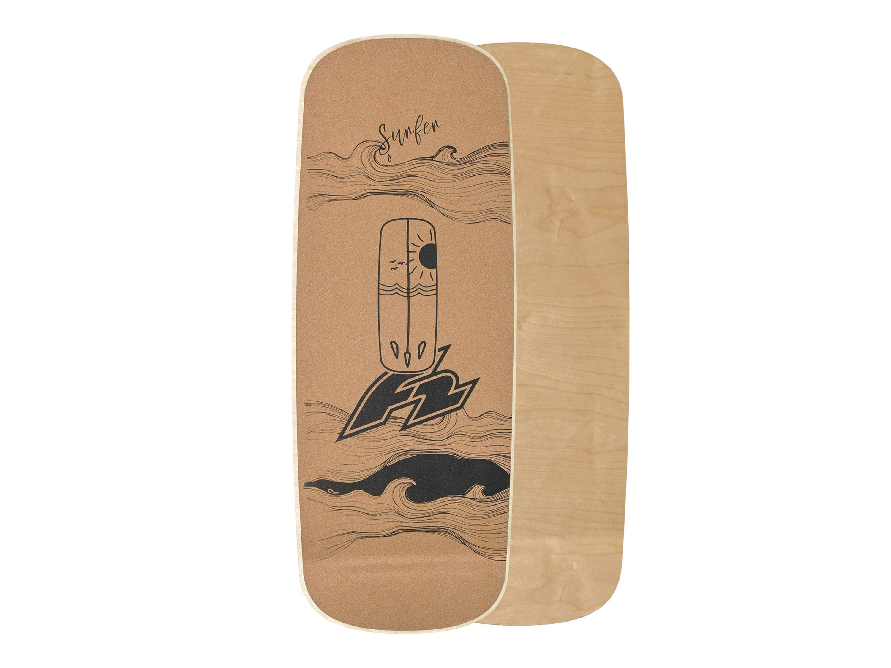 Thumbnail - F2 Cork Balanceboard »Pill«, mit Korkhalbkugel