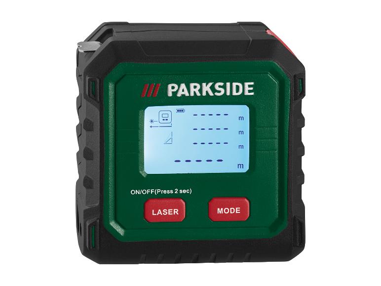 Digitaler Laser-Entfernungsmesser mit Display und Bedientasten