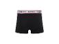 Schwarze Reebok Boxershorts mit weiß-rotem Bund