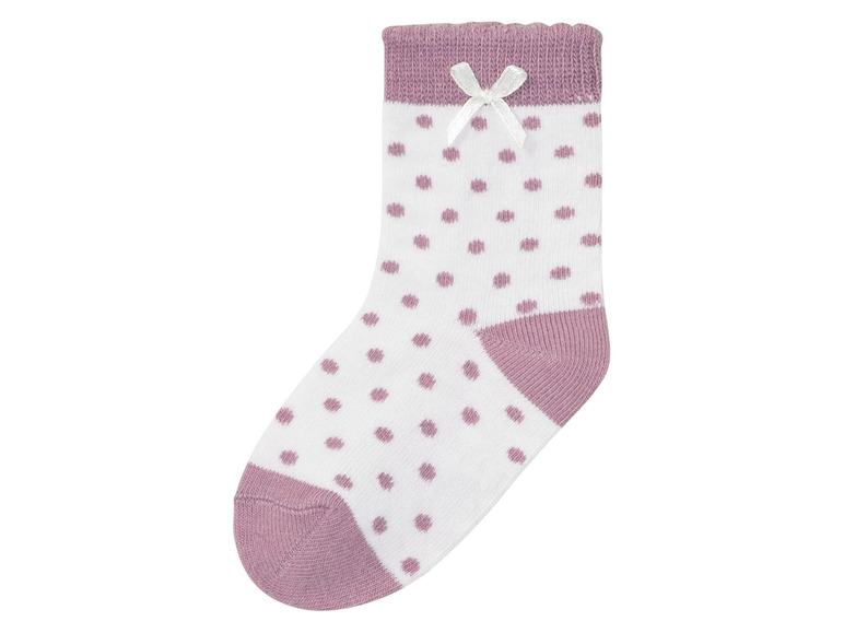 Gehe zu Vollbildansicht: lupilu® Kleinkinder Mädchen Socken mit Bio-Baumwolle, 7 Paar - Bild 4