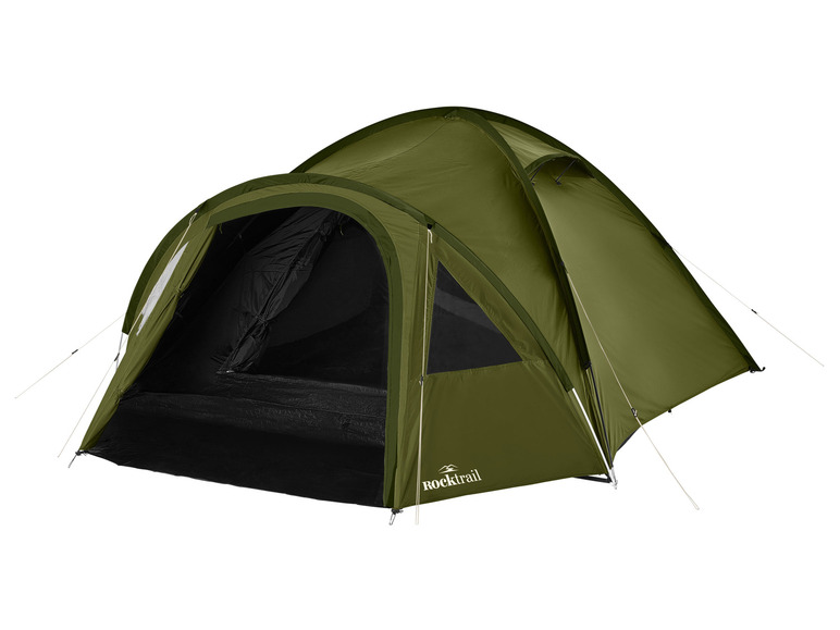 Rocktrail Campingzelt 4 Personen Doppeldach verdunkelt