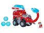 Paw Patrol Marshall Elefanten-Feuerwehrauto Spielzeug mit Figuren und Projektilen.