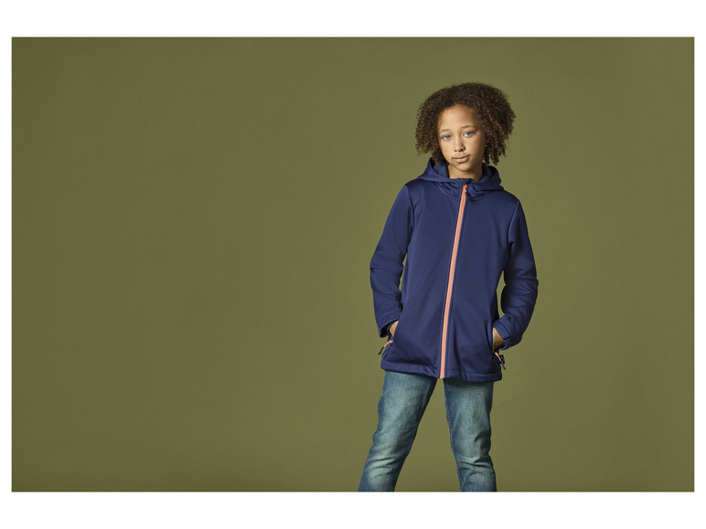 Gehe zu Vollbildansicht: Rocktrail Kinder Mädchen Softshelljacke, verlängerte Rückseite - Bild 3