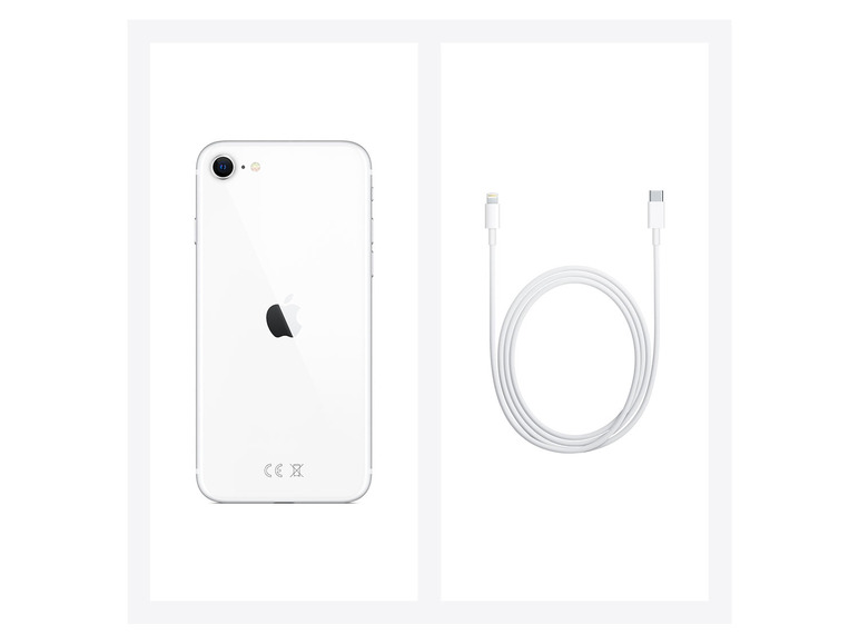 Gehe zu Vollbildansicht: Apple iPhone SE weiß (2. Generation) - 4G Smartphone - Dual-SIM - LCD-Anzeige - 4.7" - Bild 7