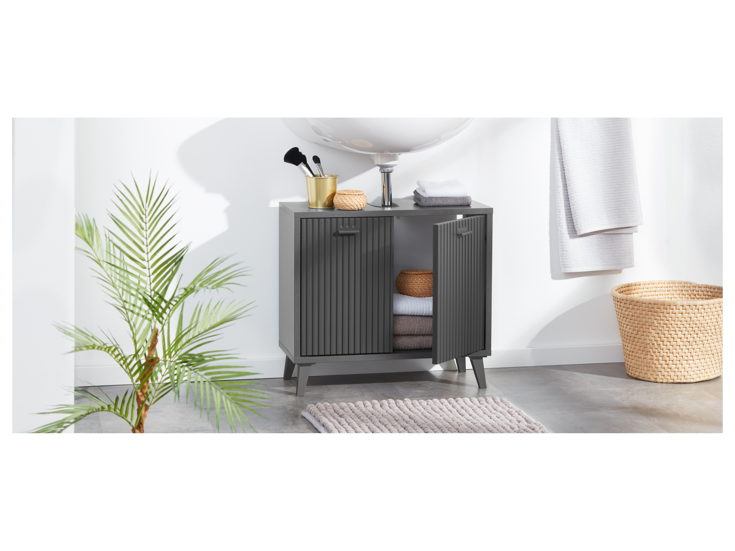 Thumbnail - LIVARNO home Waschbecken-Unterschrank