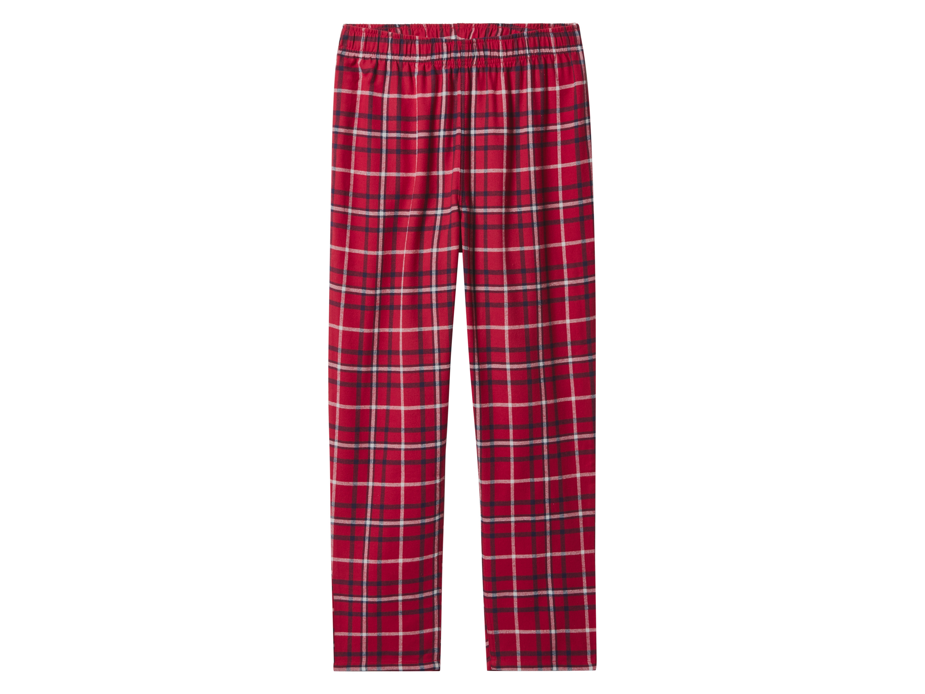 Thumbnail - esmara Men Herren Flanell-Pyjama (Rot, L (52/54))