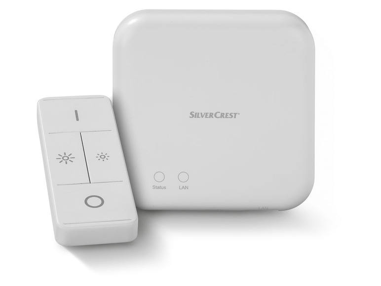 Gehe zu Vollbildansicht: Livarno Home Zigbee Smart Home Starter Kit, mit Gateway und 3 Leuchtmittel - Bild 8
