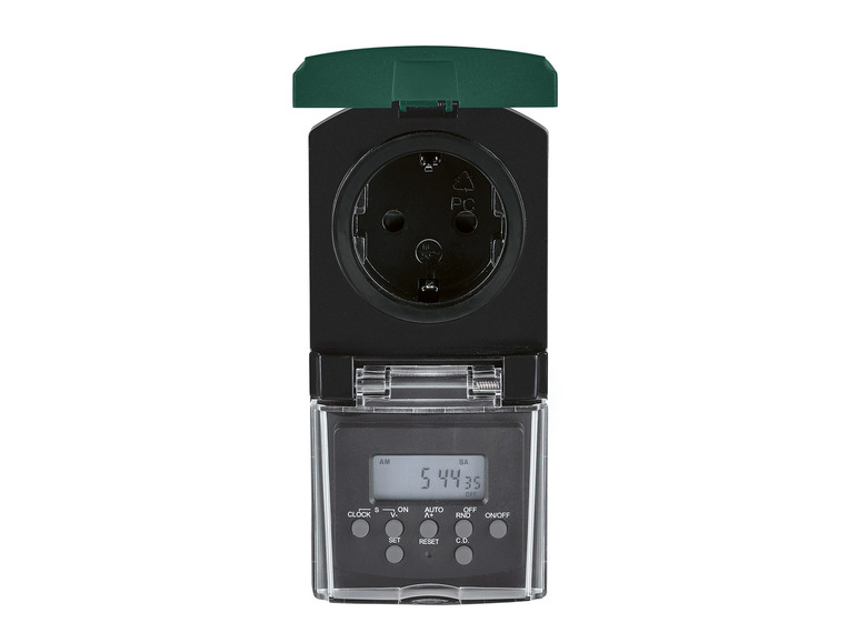 Gehe zu Vollbildansicht: PARKSIDE® Steckdosenadapter mit Zeitschaltuhr, spritzwassergeschützt (IP44) - Bild 3
