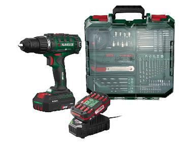 PARKSIDE® 20 V Akku-Bohrschrauber-Set »PABS 20-Li I9«, mit Akku und Ladegerät
