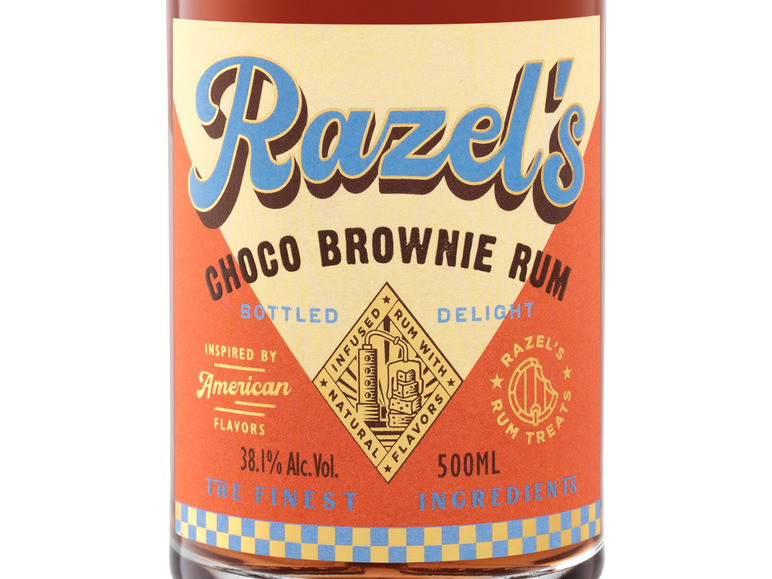 Gehe zu Vollbildansicht: Razel's Choco Brownie (Rum-Basis) 38,1% Vol - Bild 2