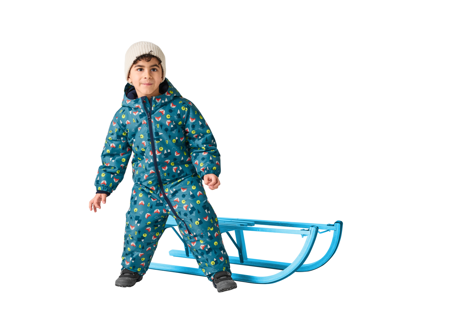 LUPILU® Baby Kleinkinder Schneeoverall (Blau, 98/104) – Bild 2 von 4