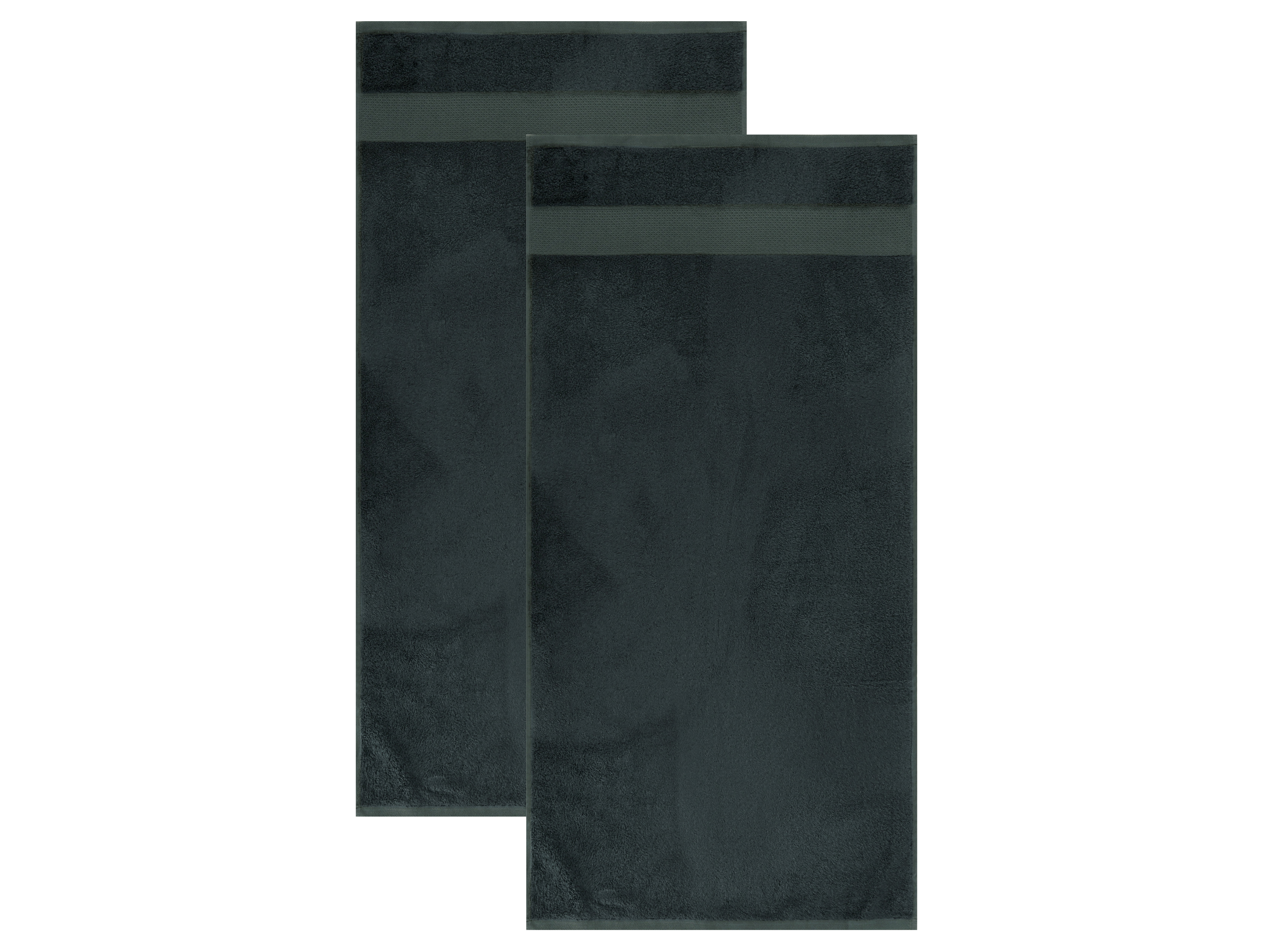 LIVARNO® Handtücher, 50 x 100 cm, 2 Stück (Navy)