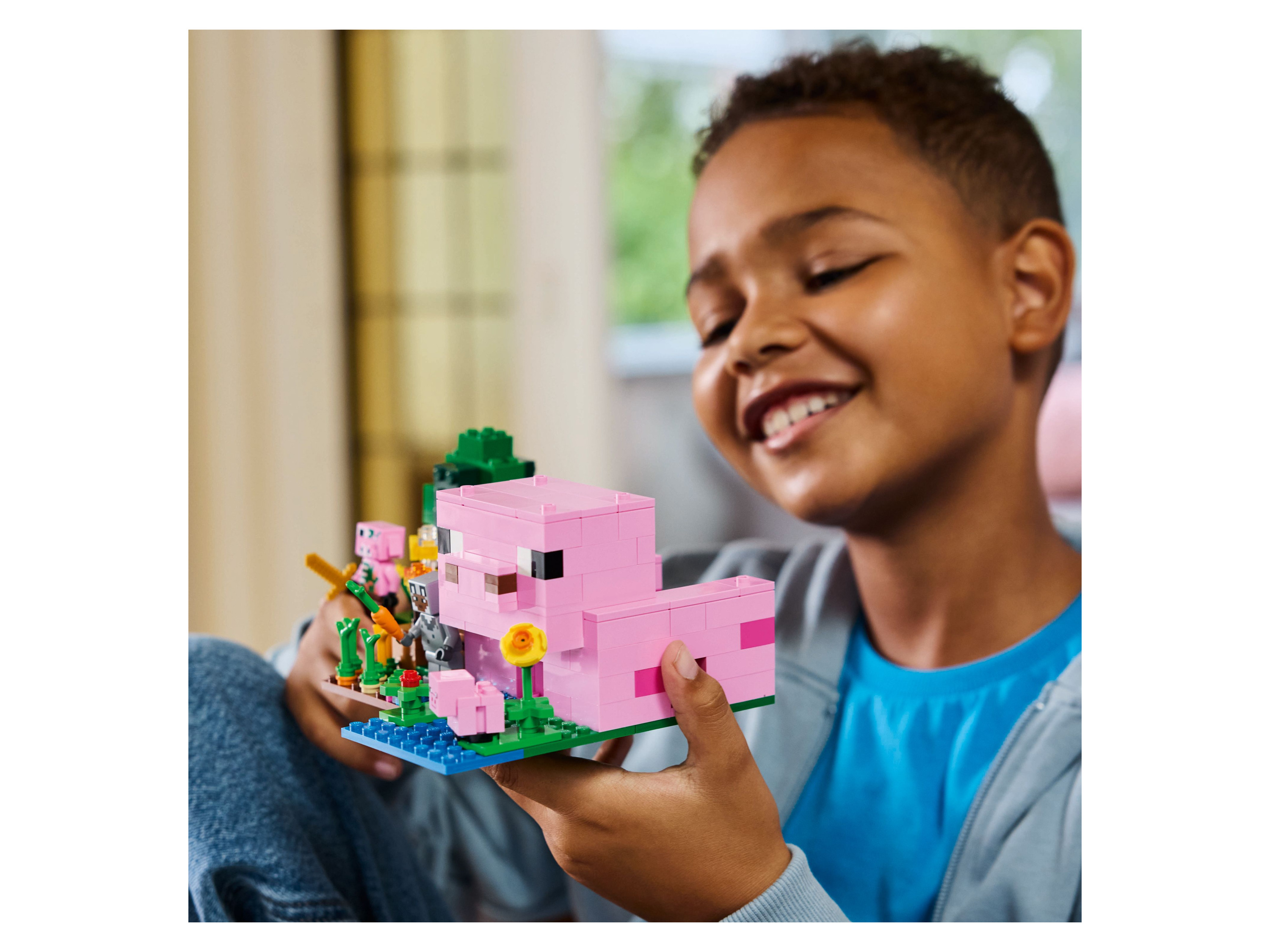 LEGO MINECRAFT 21268 The Baby Pig House – Bild 3 von 4
