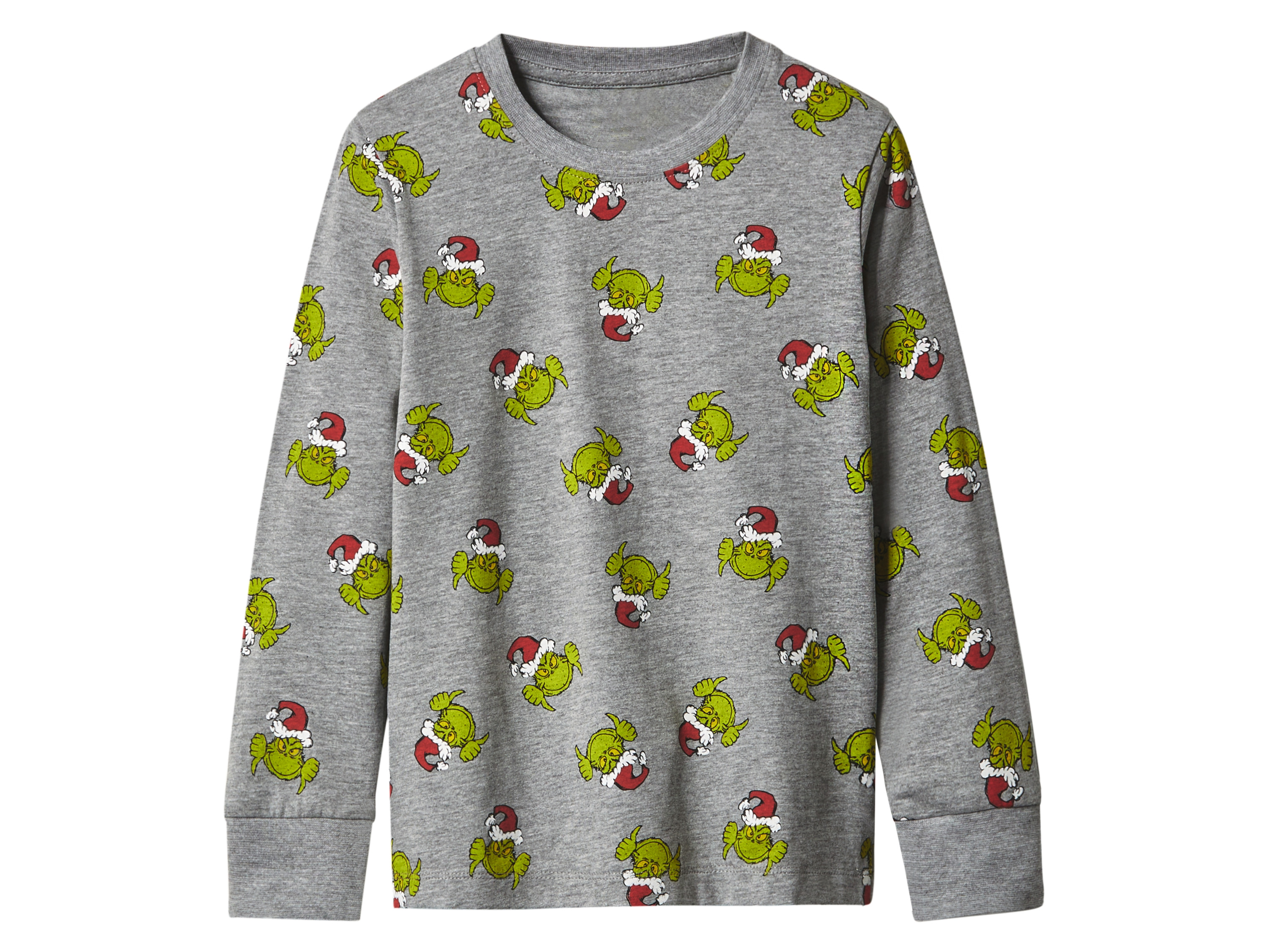 Thumbnail - Kinder Pyjama (Grau, 98/104)