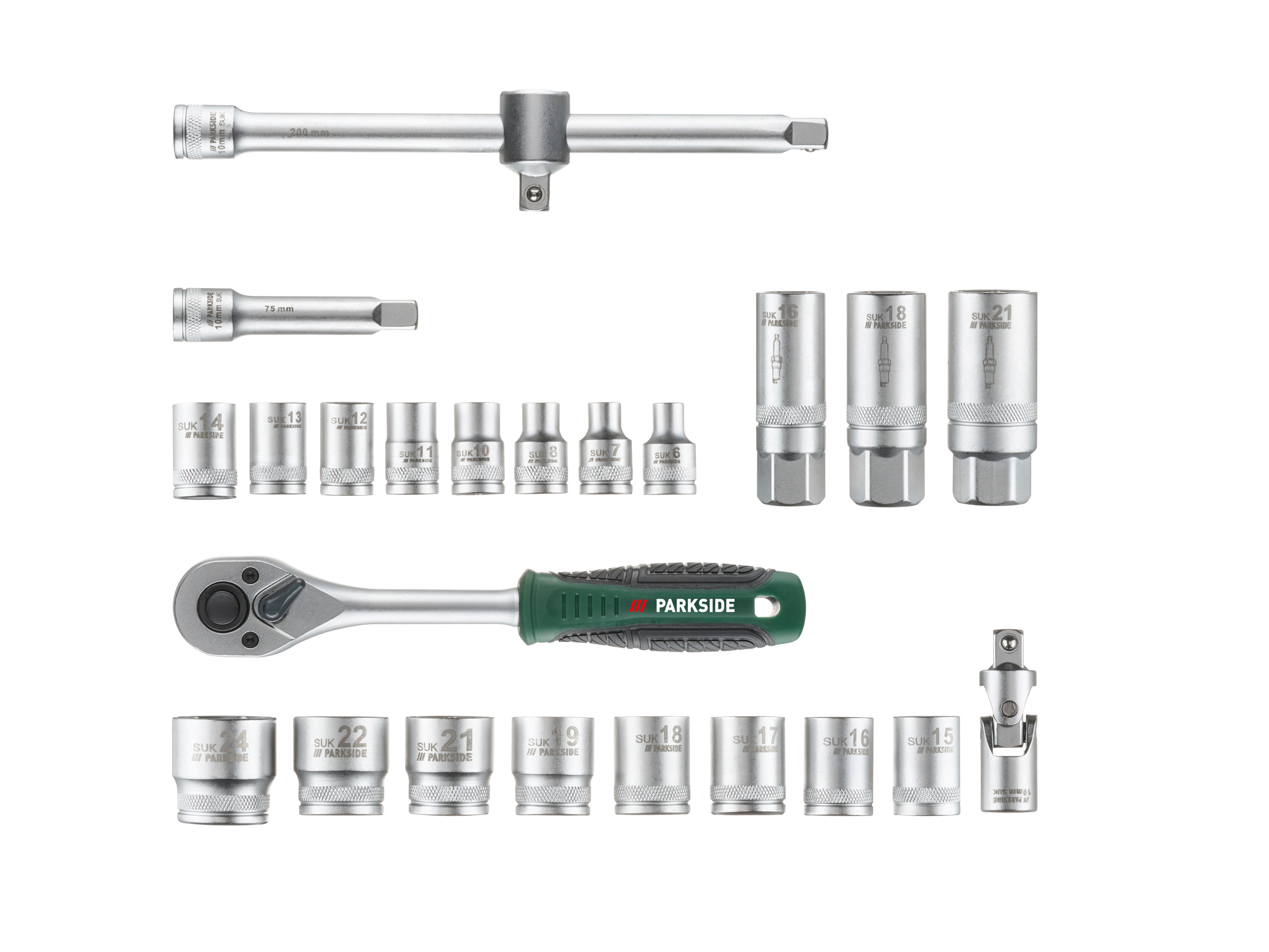 Thumbnail - PARKSIDE® Steckschlüssel-Satz, 24-teilig