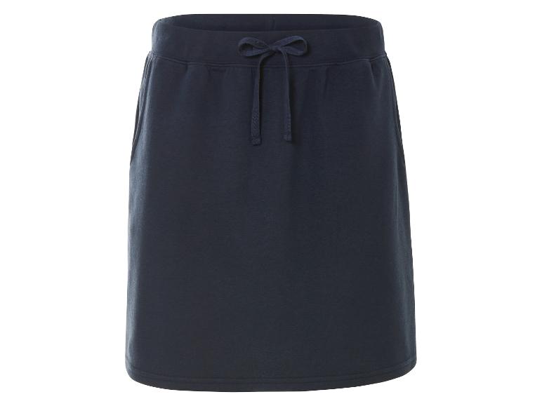 Dunkelblauer Joggingrock, lässiger Stil.