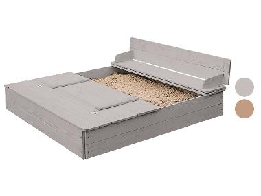 roba Sandkasten, aufklappbare Sitzbank