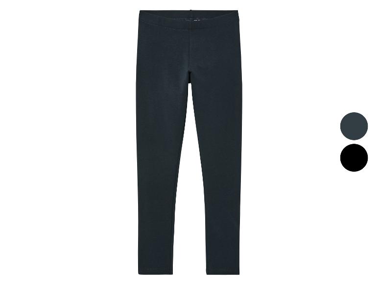 Schwarze Leggings in zwei Farben erhältlich.