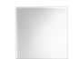 Ein quadratischer Spiegel von ca. 30 cm x 30 cm.