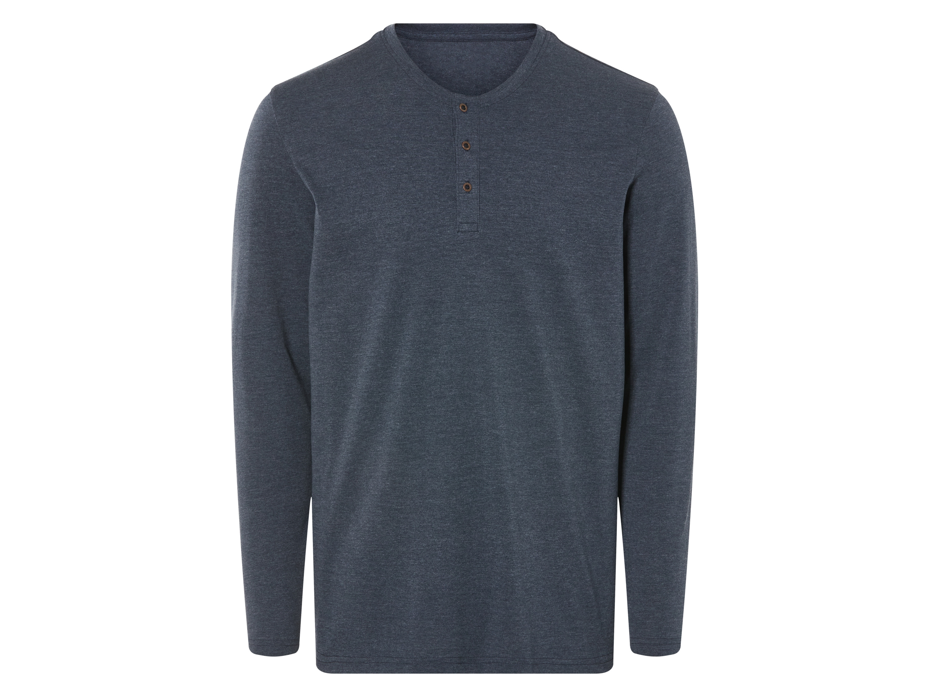 LIVERGY® Herren Langarmshirt mit Knopfleiste (Navy, S (44/46))““ | navy: mit Baumwolle Schwarz: angenehmer Tragekomfort durch reine Baumwolle Produktmerkmale tabletd Farbe: grün