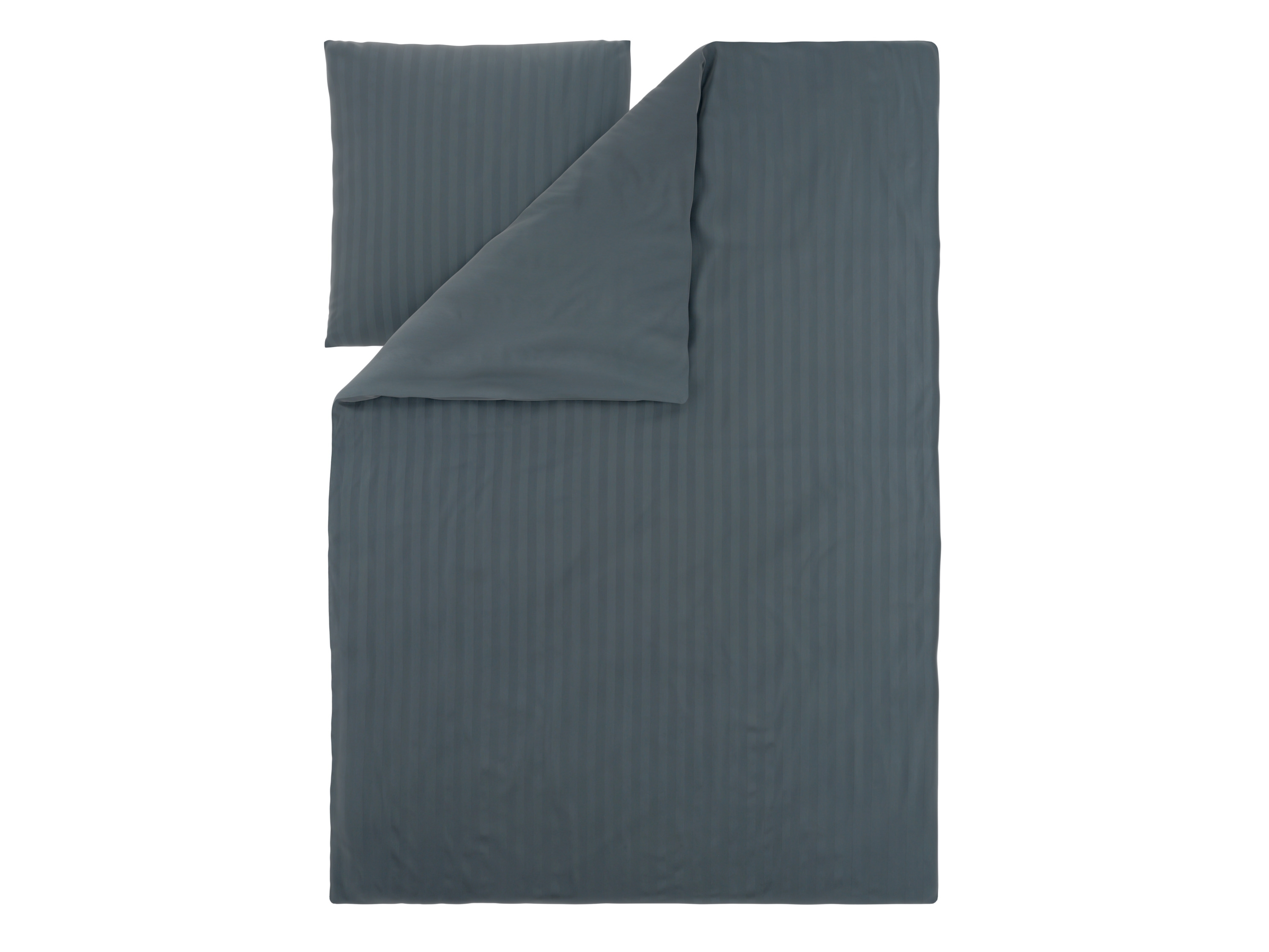 LIVARNO® Luxus Satin Bettwäsche, 135 x 200 cm (Blau)