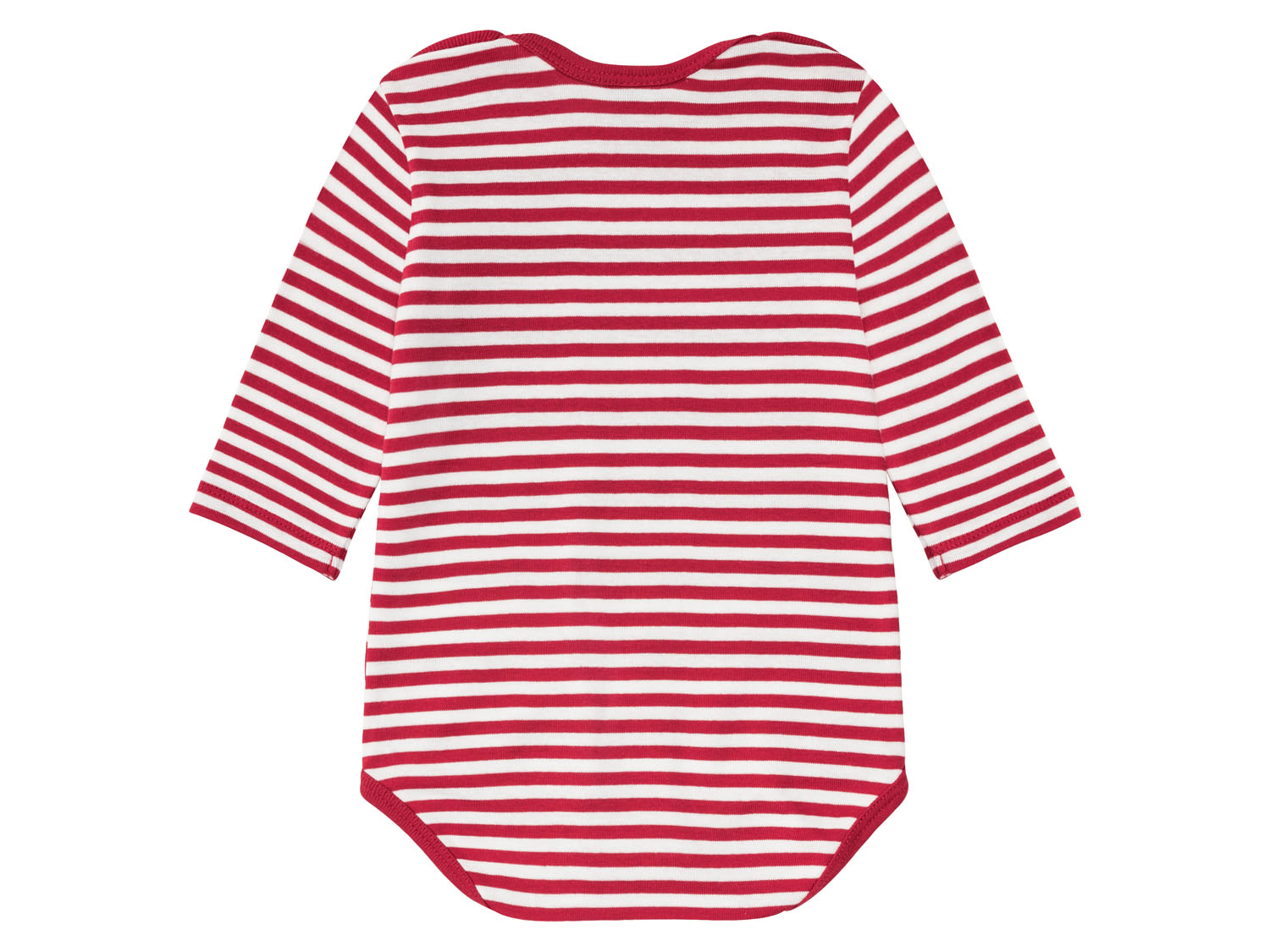 Thumbnail - KANZ Baby Body 2er (Rot/weiß, 80)