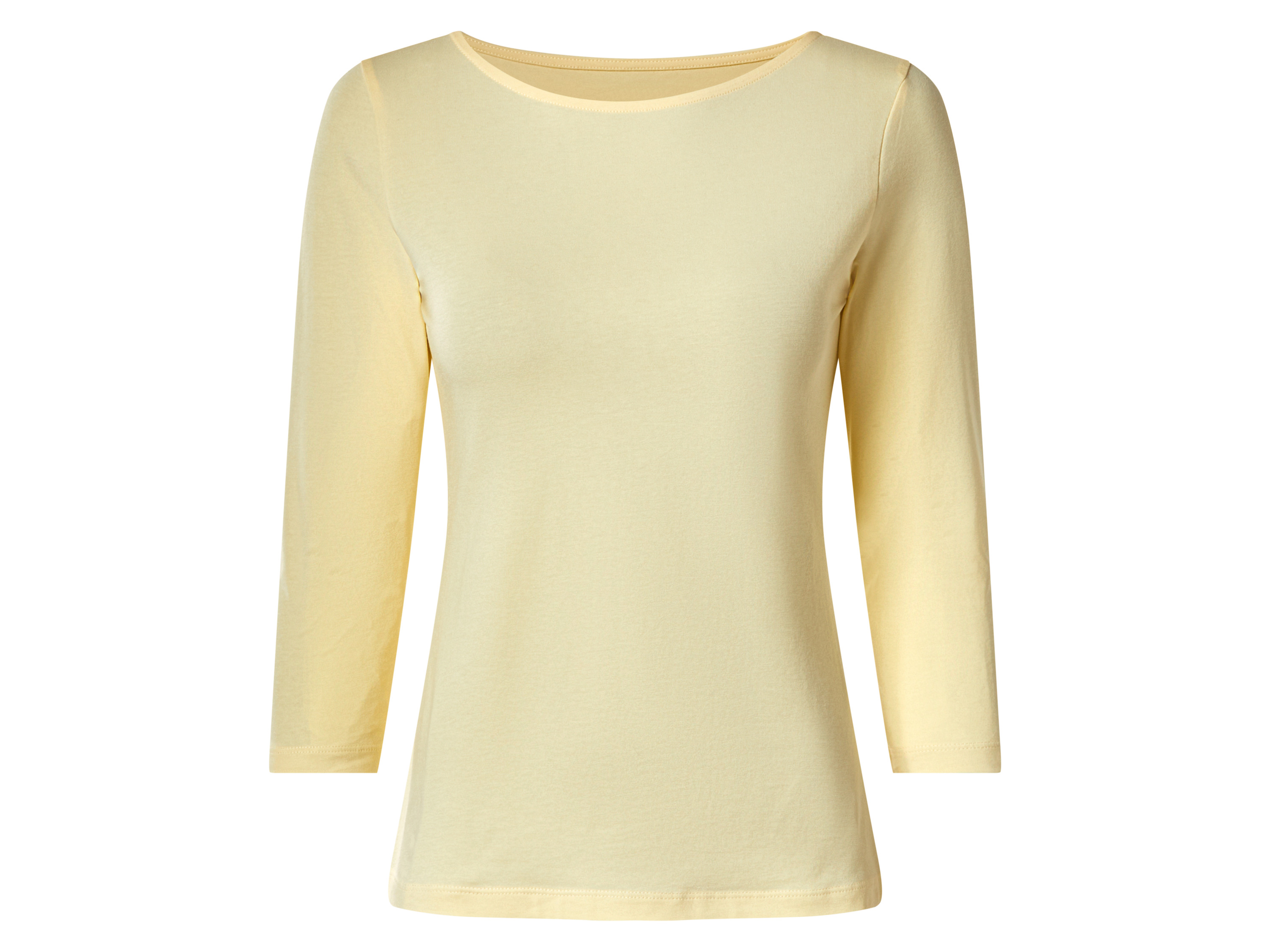 ESMARA® Damen Langarmshirt (Gelb, XS(32/34))