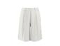 Weiße weite High-Waist-Culottes