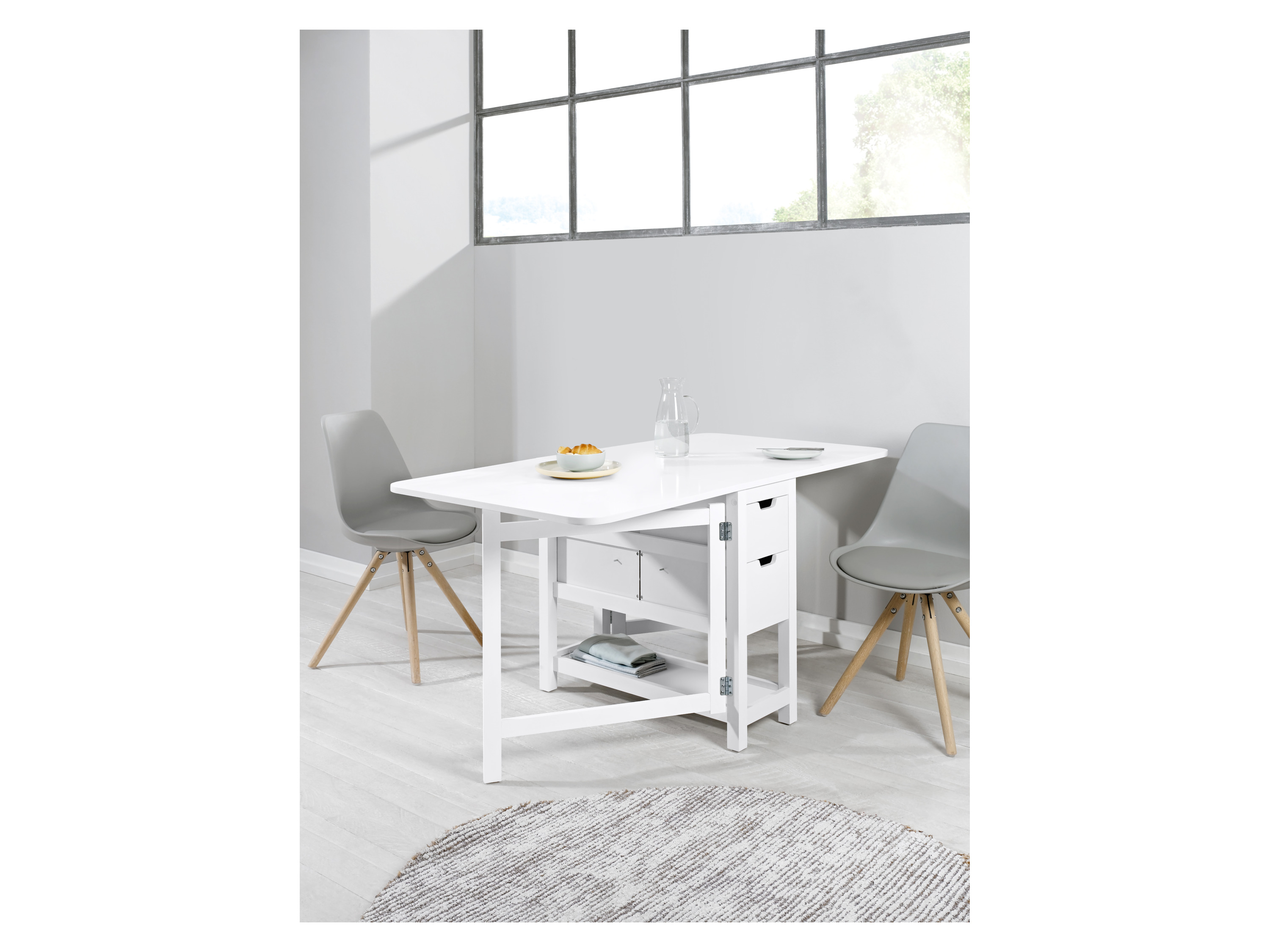 Thumbnail - LIVARNO home Klapptisch, mit Schubkasten