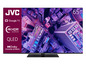 Ein 65 Zoll JVC QLED Fernseher mit Google TV, 4K HDR und Dolby Atmos.